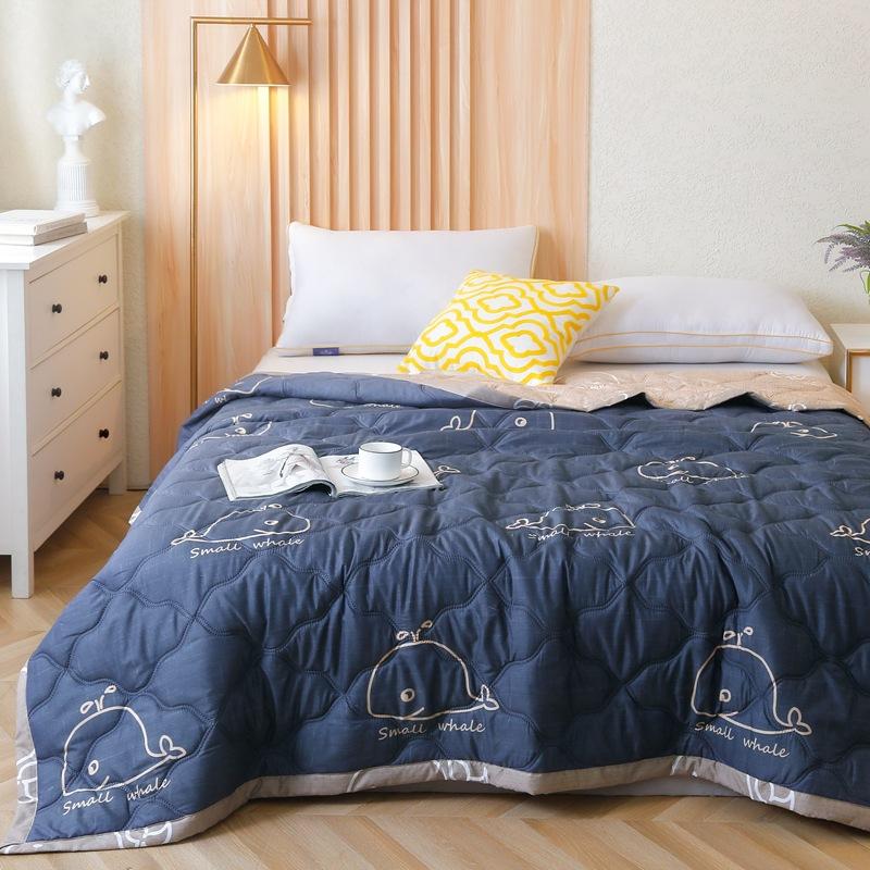 Spring Summer Cotton Blanket Thin Comforter Quilts Adult Children's King Quilt Patchwork Bedspread Luxury Bed Blanket 200x230cm Home Decor