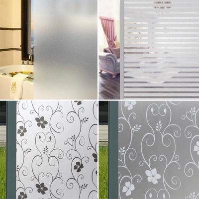 2Mx 45CM PVC Waterproof Frosted Glass Film Sticker for Bathroom Window Home Privacy
