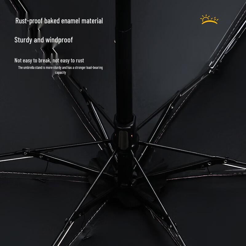 Hongye Mini Five-Fold Capsule Sun/Rain Umbrella