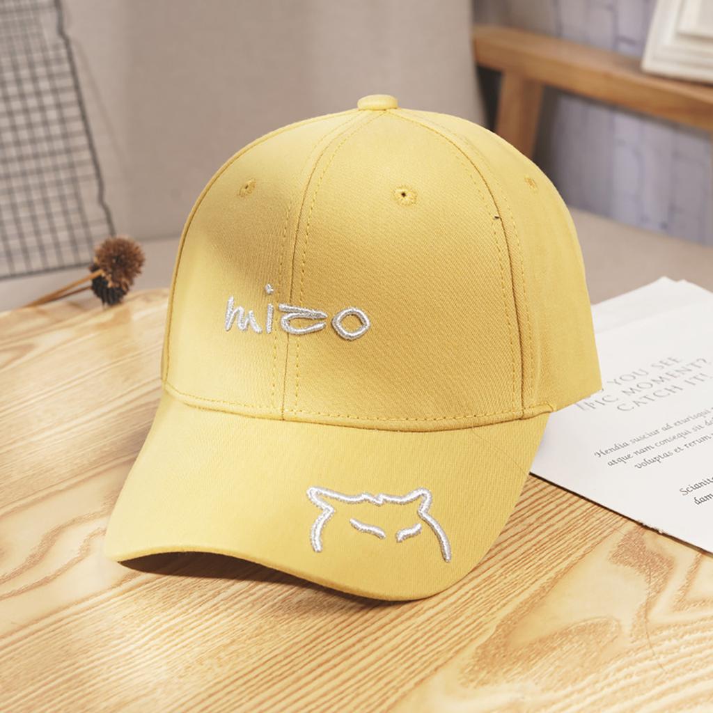 Tongue Duck Blocking UV Protection Sun Women For Hat Baseball Stitching Embroidered Cat Ricygvm Hats Cute Letter Peaked Cap Unisex Solid Color
