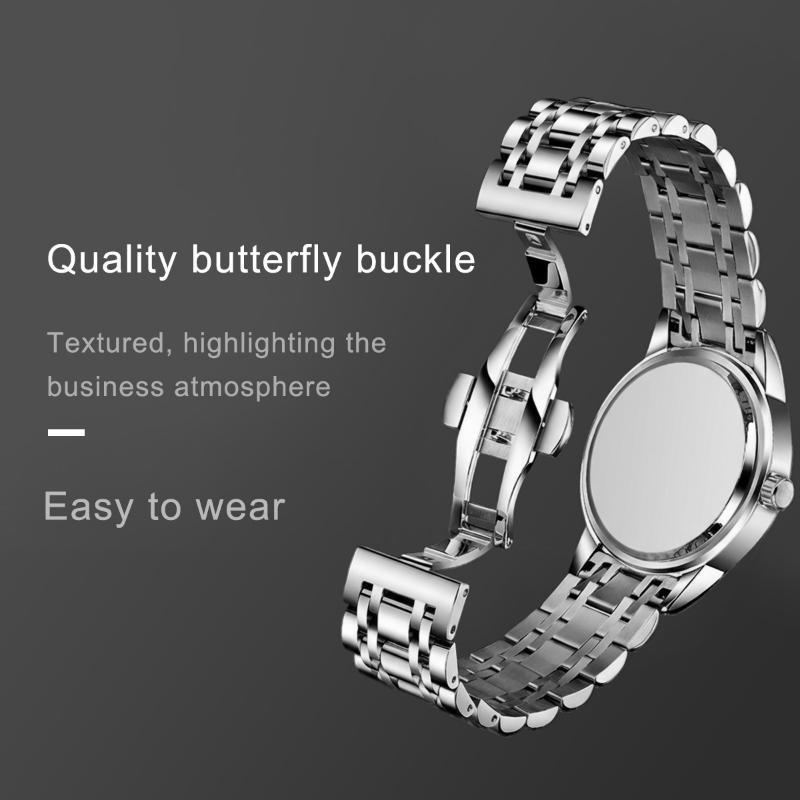 Simple Elegant Design Quartz Watch Diamond Watch For Women Creative Steel Waterproof Wristwatch