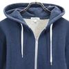 Kitsune' Tee Long sleeve Zip hoodie S Navy sweat Men's Used