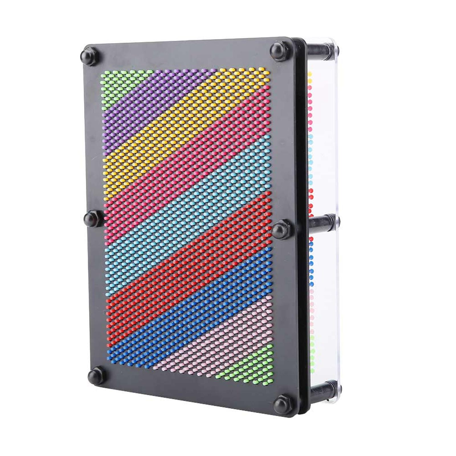 

3D Pin Art Board Новинка Pin Art Игрушка для детей и взрослых Подарок (Черный Большой)