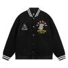 Jackets Men's Black Baseball Collar Moderate Other AFDVB13-4
