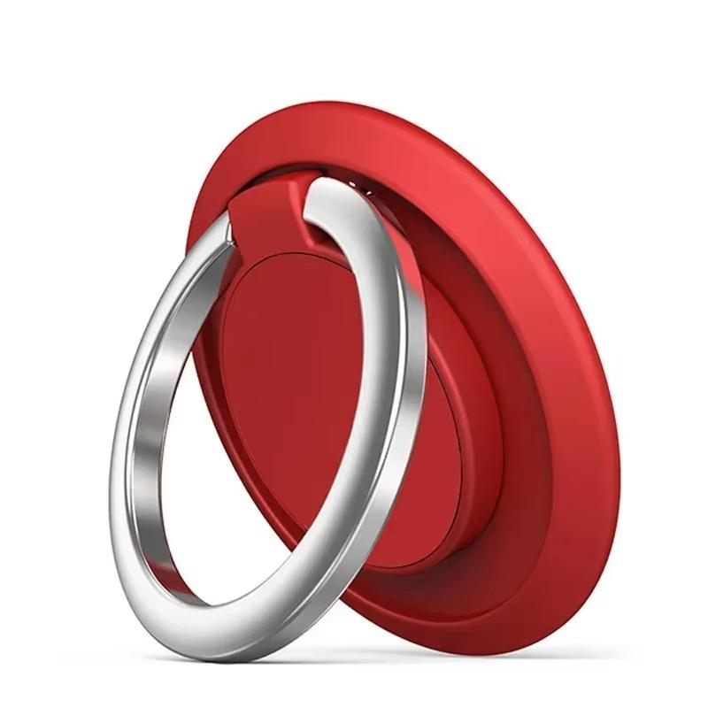 Magnetic Finger Ring Mobile Phone Foldable Holder Portable 360 Rotating Adjustable Sticker Universal Cell Phone Stand