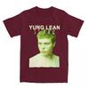 Yung Lean Swedish Rapper TShirt Singer Hippie T Shirts ShortSleeve Classic Tshirt Summer Cotton ONeck Plus Size 5XL Tees