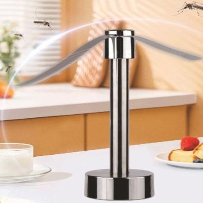 Ventilatore Repellente per Mosche Trappola Automatica per Mosche da Esterno Tavolino Protezione Pasti per Balcone Terrazza Area Pranzo