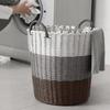 Foldable Imitation Rattan Laundry Hamper