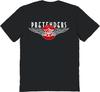 Pretenders Wing Logo Grunge Graphic T-shirt