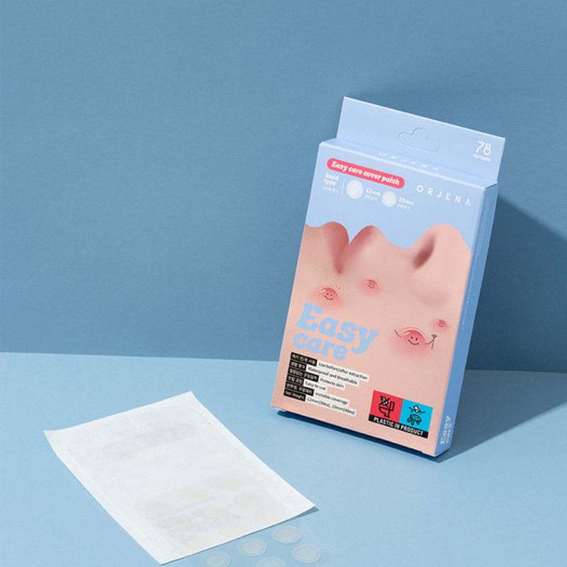 Easy Care Cover Patch, Trouble Patch, Spot Patch, Acne Patch 12mm (30 sheets) 10mm (48 sheets)