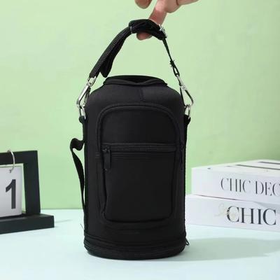 Portable Thermal Vacuum Mug Cup Sleeve Large Capacity Insulated Cup Crossbody Bag