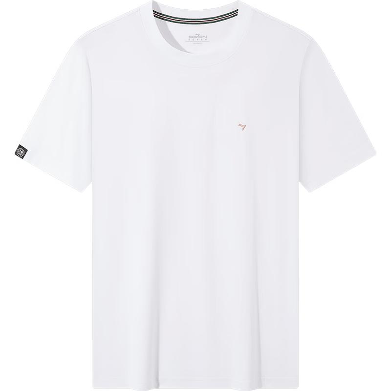 Qipai Men s Casual Cooling & Quick-Dry Round Neck T-Shirt S