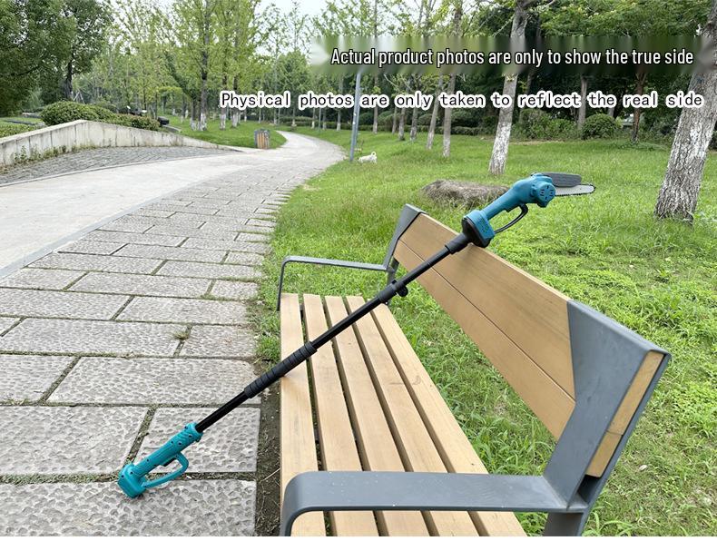 Electric Telescopic High-Branch Pruner Saw for Thick Garden and Fruit Tree Branches