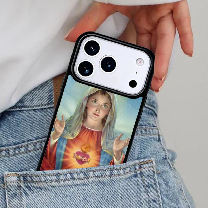 

Virgen de Guadalupe Phone Case for iPhone 17ProMax 12 13 14 15 16e 17 Pro Max Plus Air Cover iPhone 14