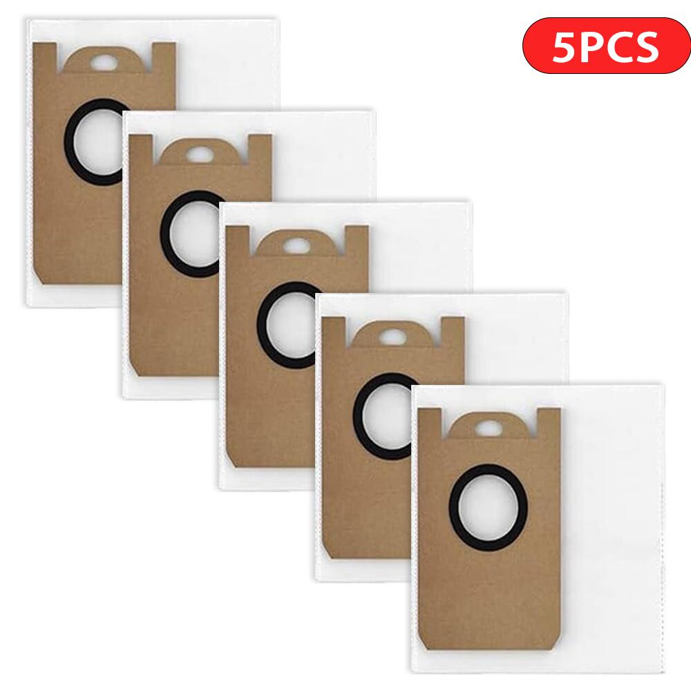 

Подходит для Tapo RV30 Max Plus и RV20 Max Plus, 5 штук, пылесборники высокой вместимости