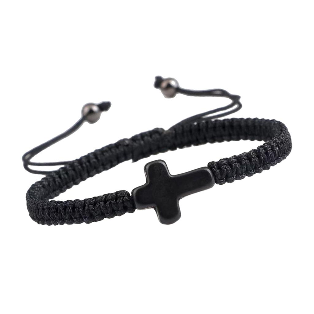 Bekvämt Kärleksfullt Minnesarmband med Kors Justerbar Handledsrem för Hela Dagen Minnesaccessoar för Husdjur