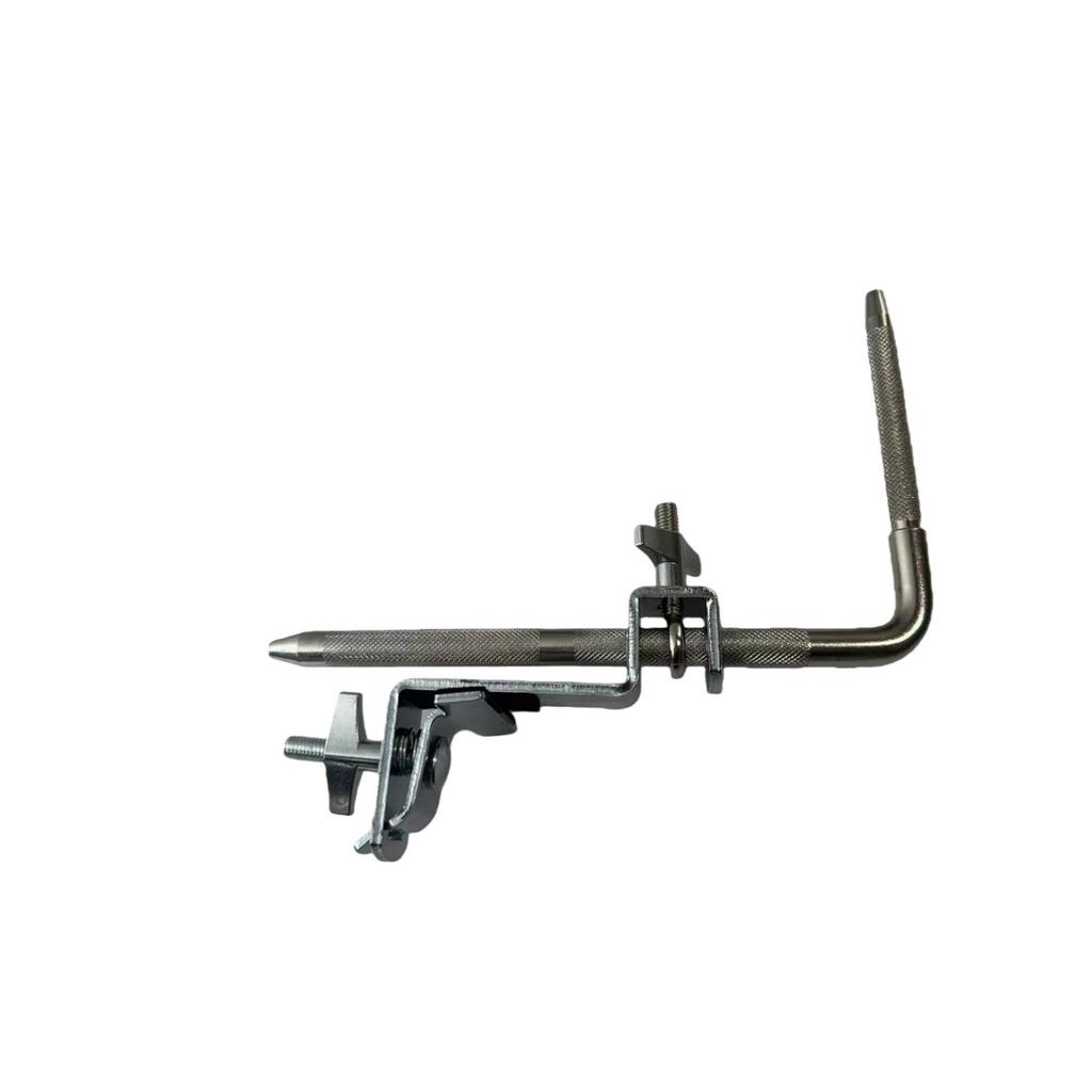 Cymbal Expansion Rack Hardware: Drum Rack, Cowbell Clamp, and Bass Drum Hoop Holder