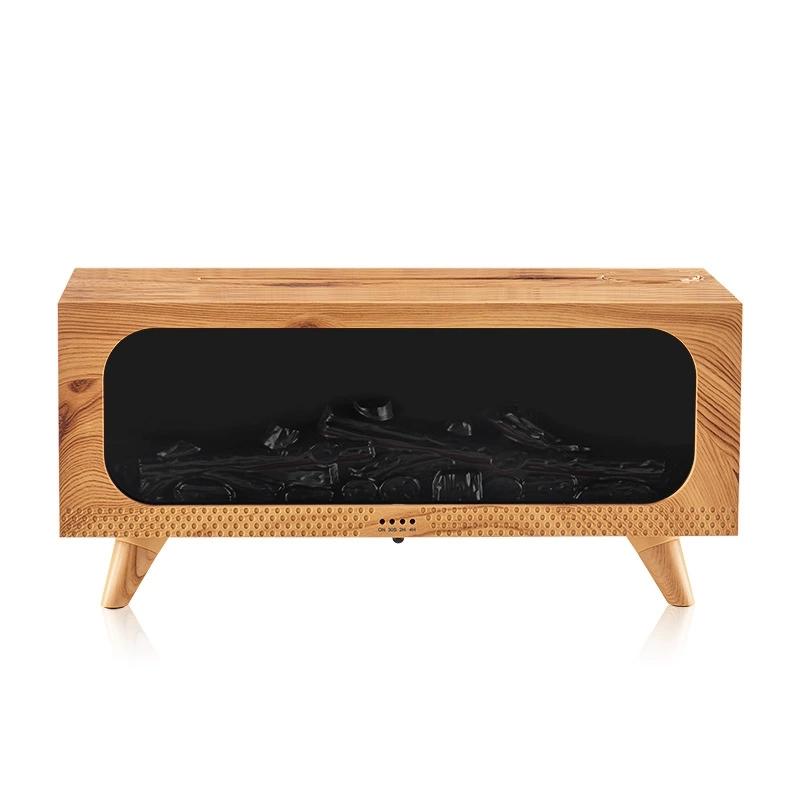 Xiaomi 3D Simulation Fireplace USB Aromatherapy Diffuser with Mood Night Light, Ultrasonic Humidifier & Essential Oil Diffuser for Home