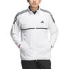 Adidas Rdy Retro Sports Stand Collar Jacket Striped Zipper Windbreaker Long Sleeve Jacket Men Jackets White IM6435