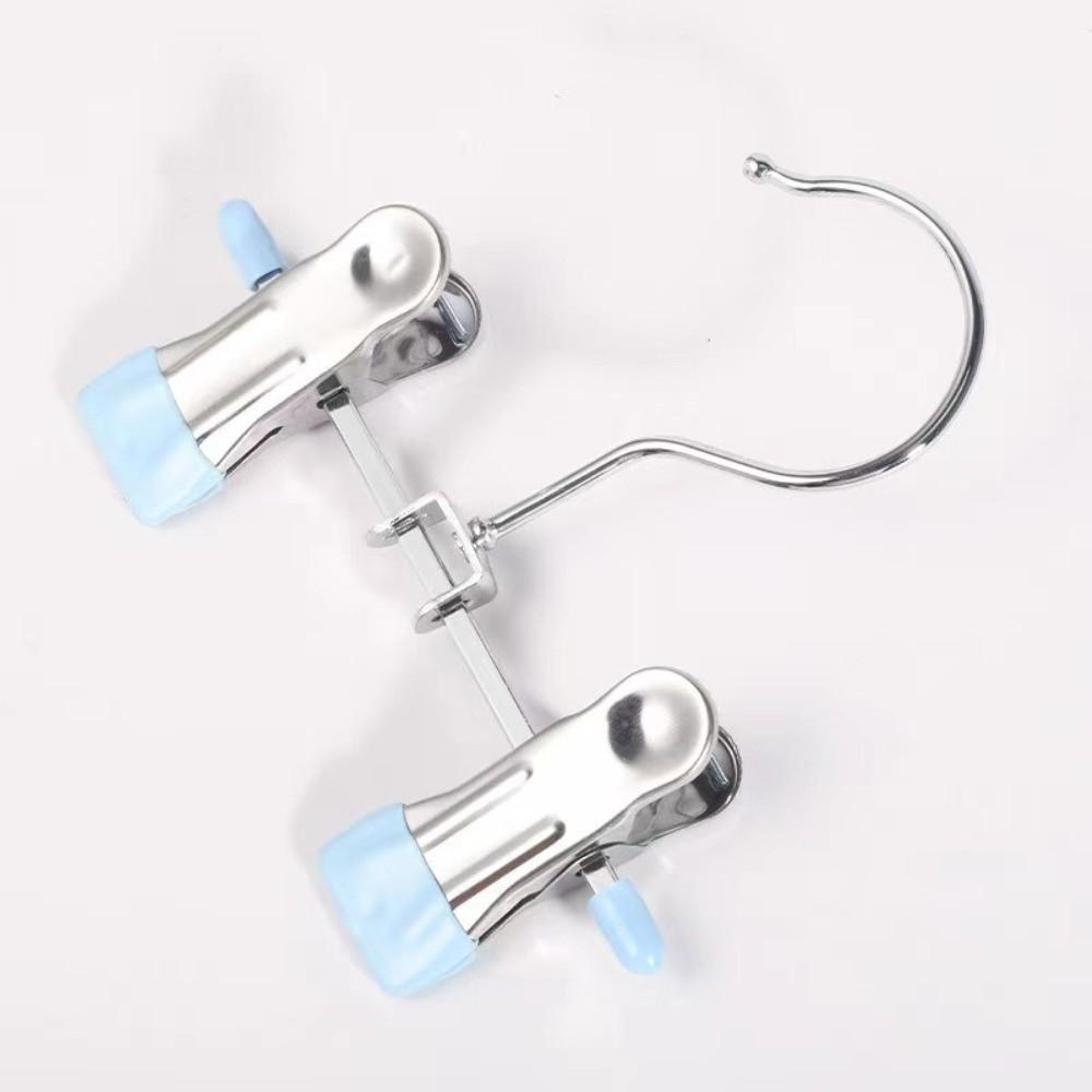 30pcs Double Clip Clothes Clips Windproof Storage Clips Storage Accessory Clothespins Space-Saving