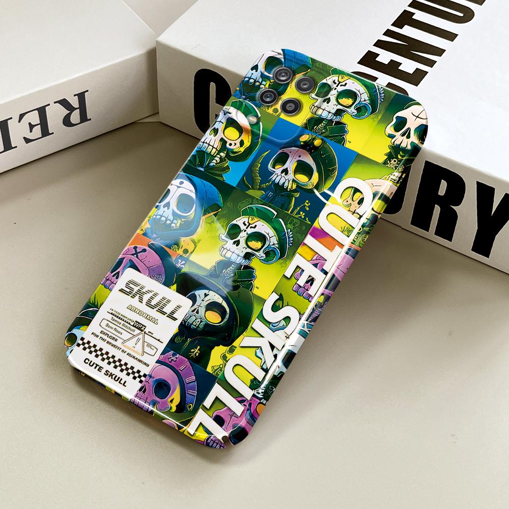 All-inclusive Film Phone Case Cartoon Fashion Design Hard Shell Full Cover Camera Protection Case for Samsung Xiaomi Poco Redmi Infinix Tecno