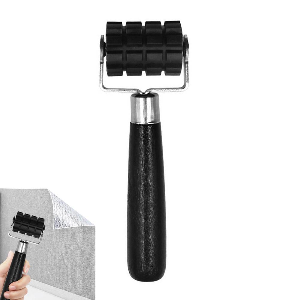 Sound Deadener Roller Car Noise Insulation Roller Rubber Handle Heavy Duty Sound Deadener Installation Tool Auto Sound Deadening