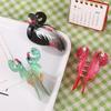 1pc New Acrylic Flamingo Claw Clip Animal Color Hairband for Women; New High-end Feeling Hair Accessories