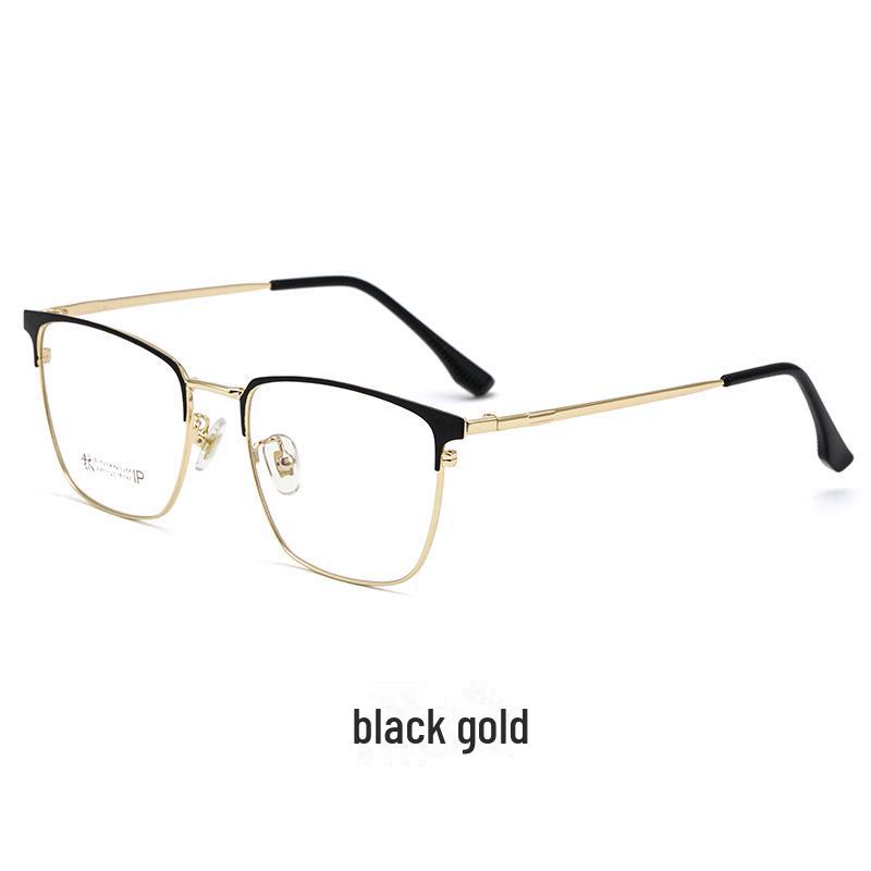 

Квадратные ретро-очки для близорукости в полной оправе из сверхлегкого чистого титана для мужчин - модель 2085H