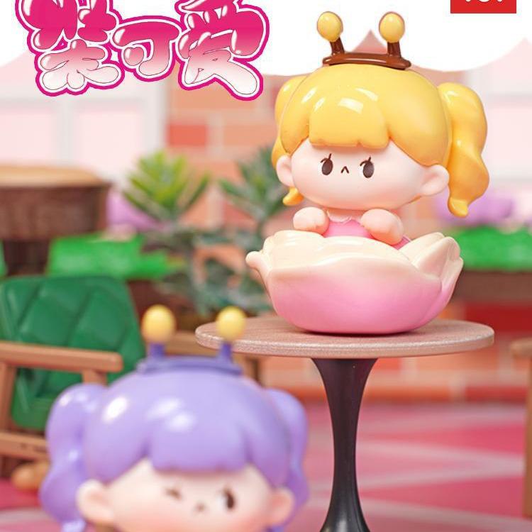 New Trendy Cute Pretend Play Blind Box Action Figure Ornament Doll Gift Set