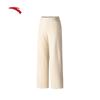 Women's Fleece-Lined Wide-Leg Casual Trousers