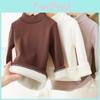 White Shirt Bottom Green Childrens Autumn Winter Warm T Shirt With Bottom Baby Plush Thickened Clothes