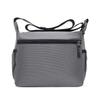 Nylon Herren Brusttasche mit großer Kapazität und mehreren Schichten - Sportliche Umhängetasche mit mehreren Fächern und Seitentasche, für Reisen und Outdoor-Aktivitäten