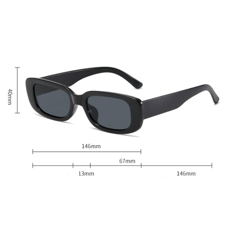 Sunglasses Women Retro Square Frame Sun Glasses Outdoor Sunglasses Girl Eyewear Frame Driver Goggles Car Accessories