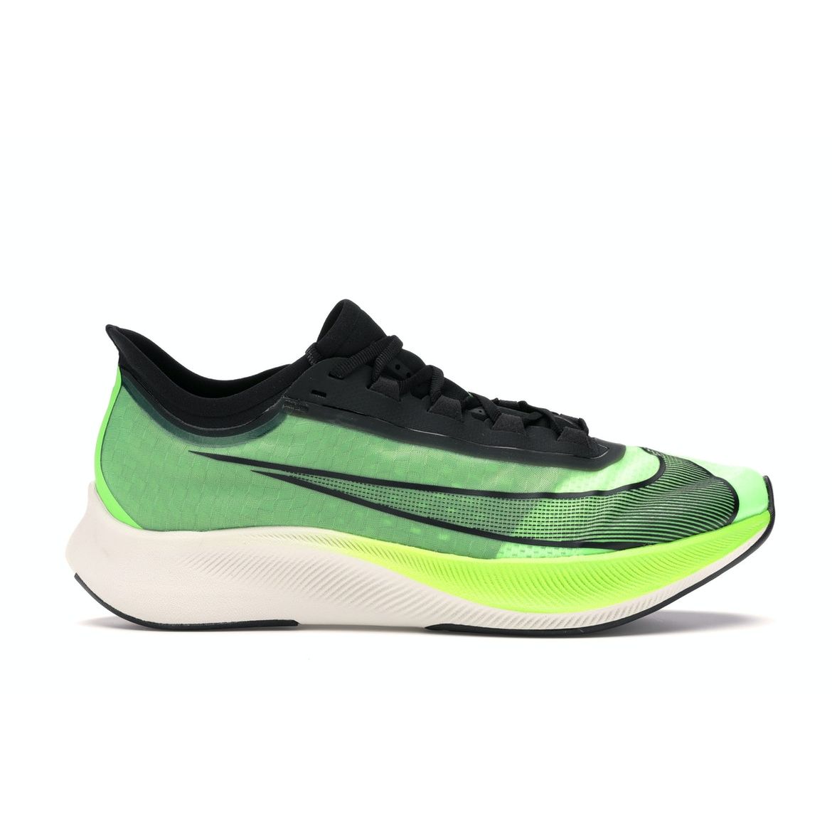 

Мужские кроссовки Nike Zoom Fly 3 Electric Green Black-Vapor-Green-Phantom AT8240-300