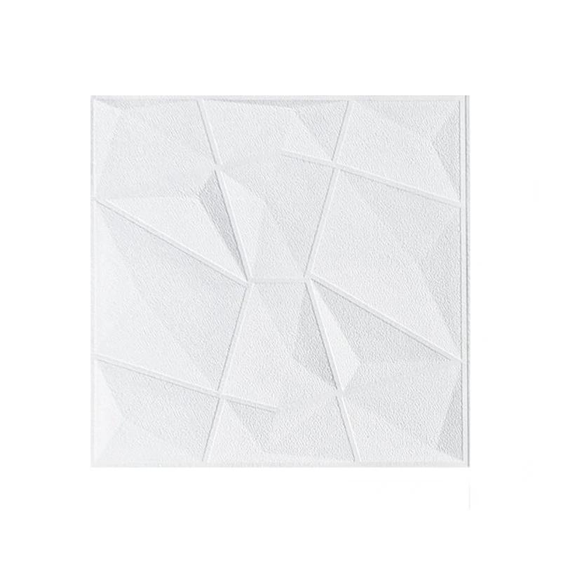 

12 шт. Самоклеящиеся обои 3D стеновые панели Наклейки на стену для гостиной Водонепроницаемые Влагостойкие Спальня Детская комната Домашний декор 35cmx35cmx12pcs