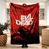 The Evil Dead Print Blanket - Soft & Comfortable, for Bedroom, Travel, Sofa, Home Decoration - Birthday Christmas Gift for Friend