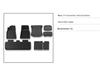Tesla Model Y TPE Floor and Trunk Mats: Front, Rear, and Accessories for Car Interiors.
