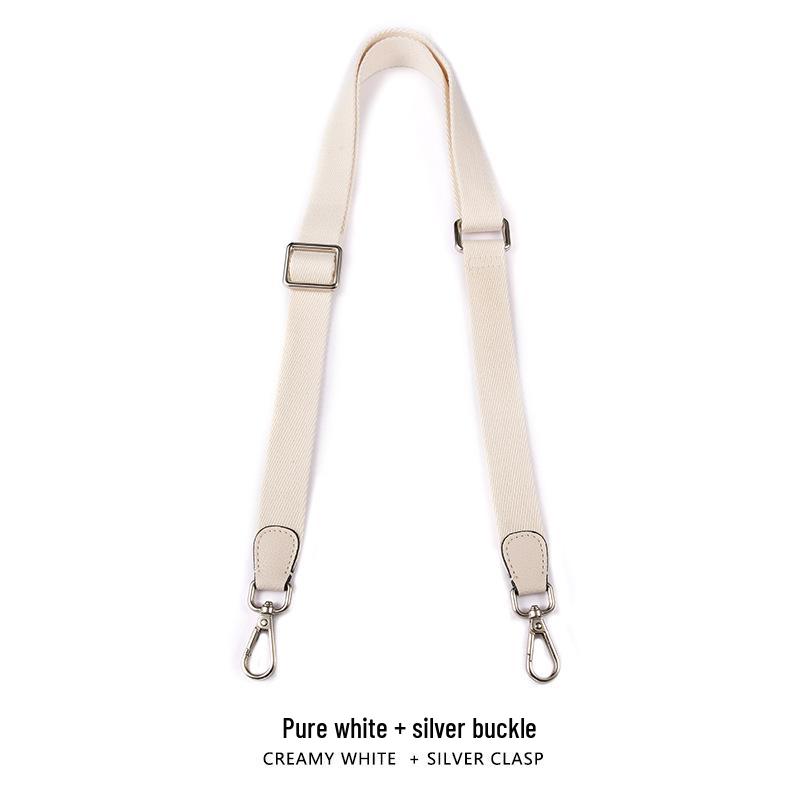 MHS-F-37 2,5CM Jednobarevný Nastavitelný Plátěný Popruh Přes Tělo/Přes Rameno Náhradní