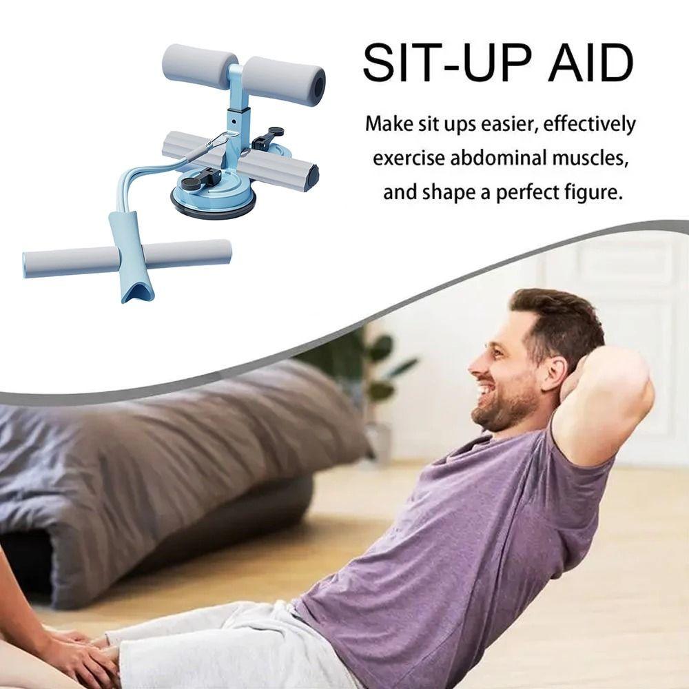 Dual Suction Cups Sit-up Assistive Bar Adjustable Height Ab Core Trainer Strength Training Device