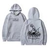Anime Vinland Saga Thorfinn Nie Mam Wrogów Bluza z Kapturem Graficzna Męska Damska Manga Casualowa Oversize Bluzy z Kapturem Męskie Vintage Streetwear