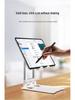 Foldable Metal Tablet Stand for Desktop: Adjustable for Online Classes & Gaming