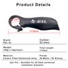 RXL SL-Bicycle Handlebar Horns, Black Bar End, Ergonomic Design, Mountain Bikes, Carbon Fiber, Horn
