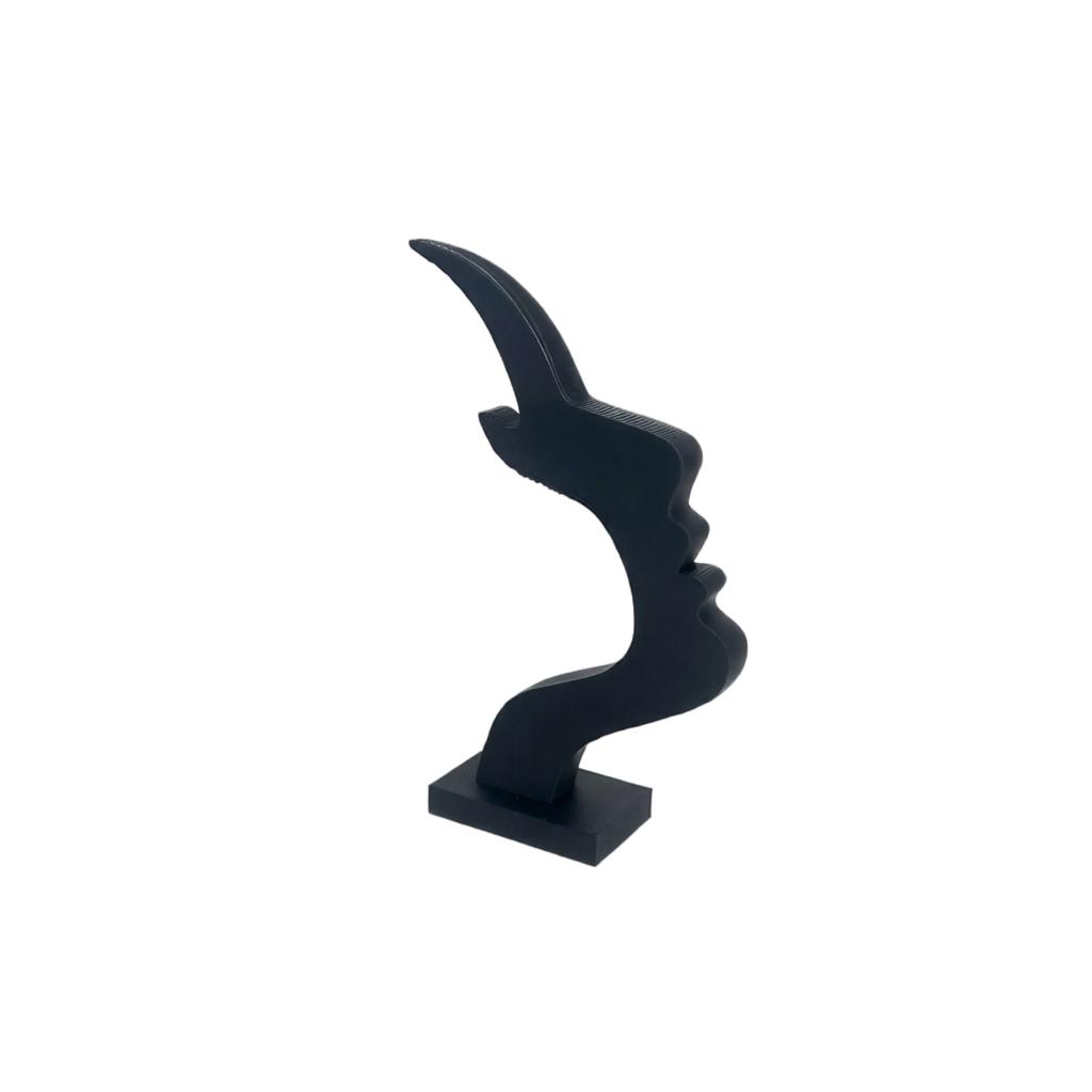 3D Printed Eyeglasses Display Stand, Human Shaped Sunglasses Holder for Countertop, Eyewear
