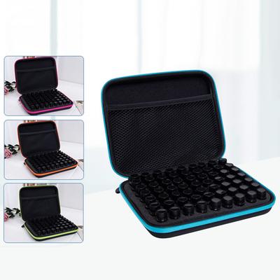 Essential Oil Storage Case High Capacity Shock-proof Lightweight Excellent 63 Slots Travel Bottle Organizer for Beauty Shop