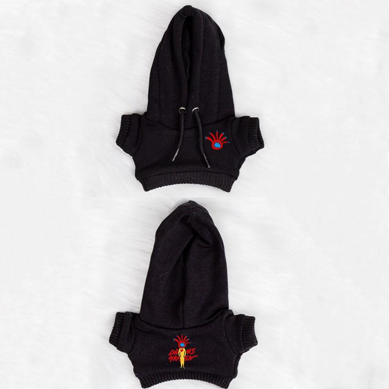 20cm Cotton Doll Clothes: Chen Chusheng Concert Hoodie T-Shirt for Labubu Doll