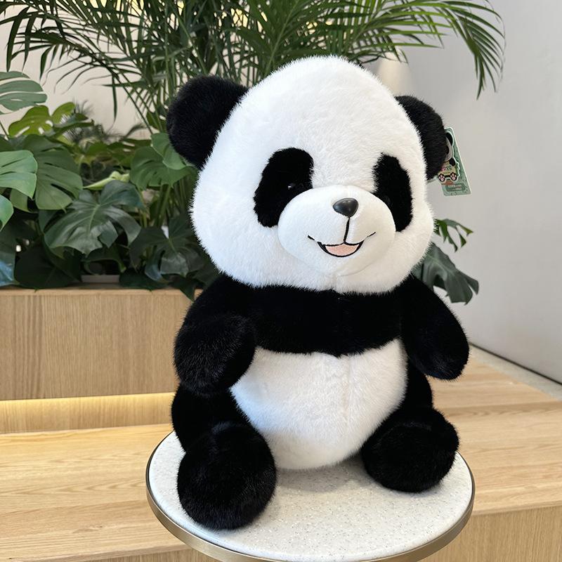 

Panda Doll Toy Doll Super Soft Short Plush Pp Cotton Cute Comfortable Sitting