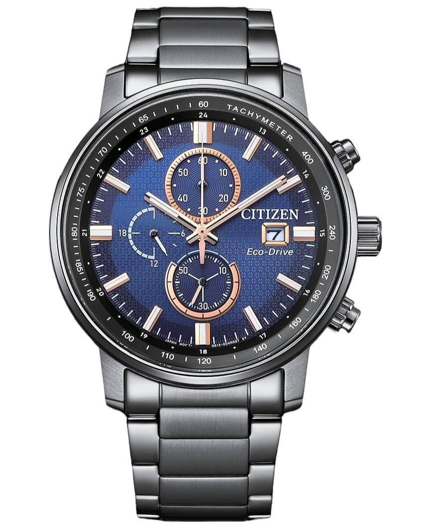 

Citizen Мужские часы Eco-Drive Chronograph из нержавеющей стали CA0845-83L