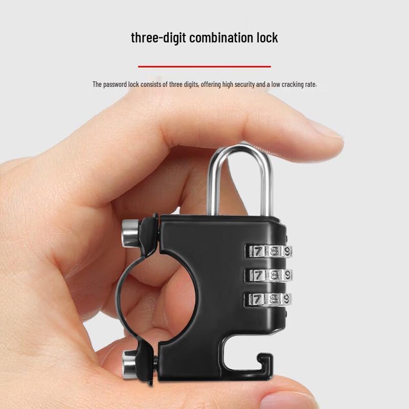 Yongjiu Bicycle Helmet Anti-theft Password Lock