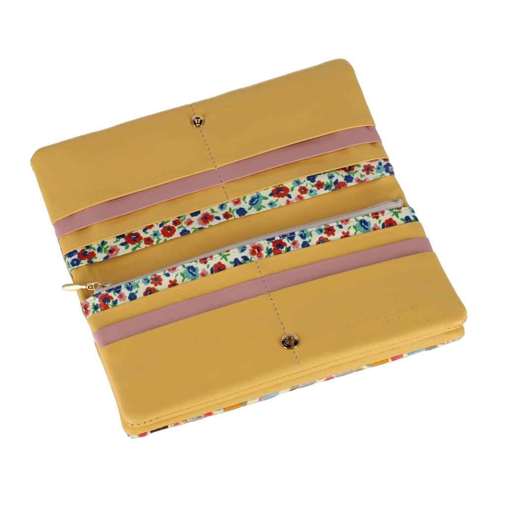 Tsumori Chisato Long Flap Wallet with Eponeko Mesh