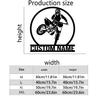 Customizable Motorcycle Metal Wall Art Family Name Sign Indoor Outdoor Holiday Gift